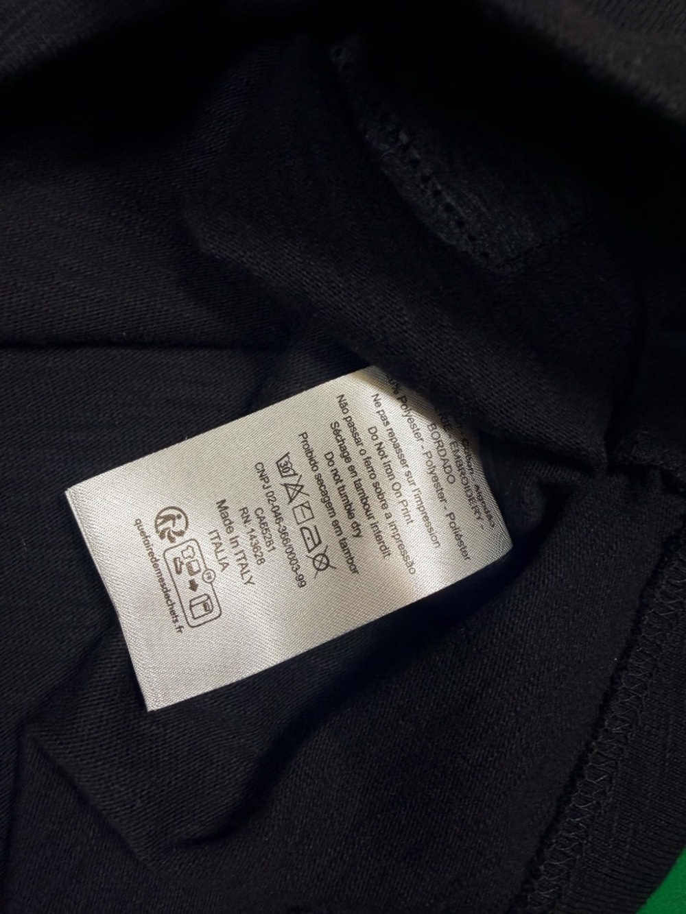 DIOR MEN'S 47 BLACK LEWIS HAMILTON EDITION T-SHIRT SIZE XLARGE REGULAR EXCELLENT - Picture 10 of 10